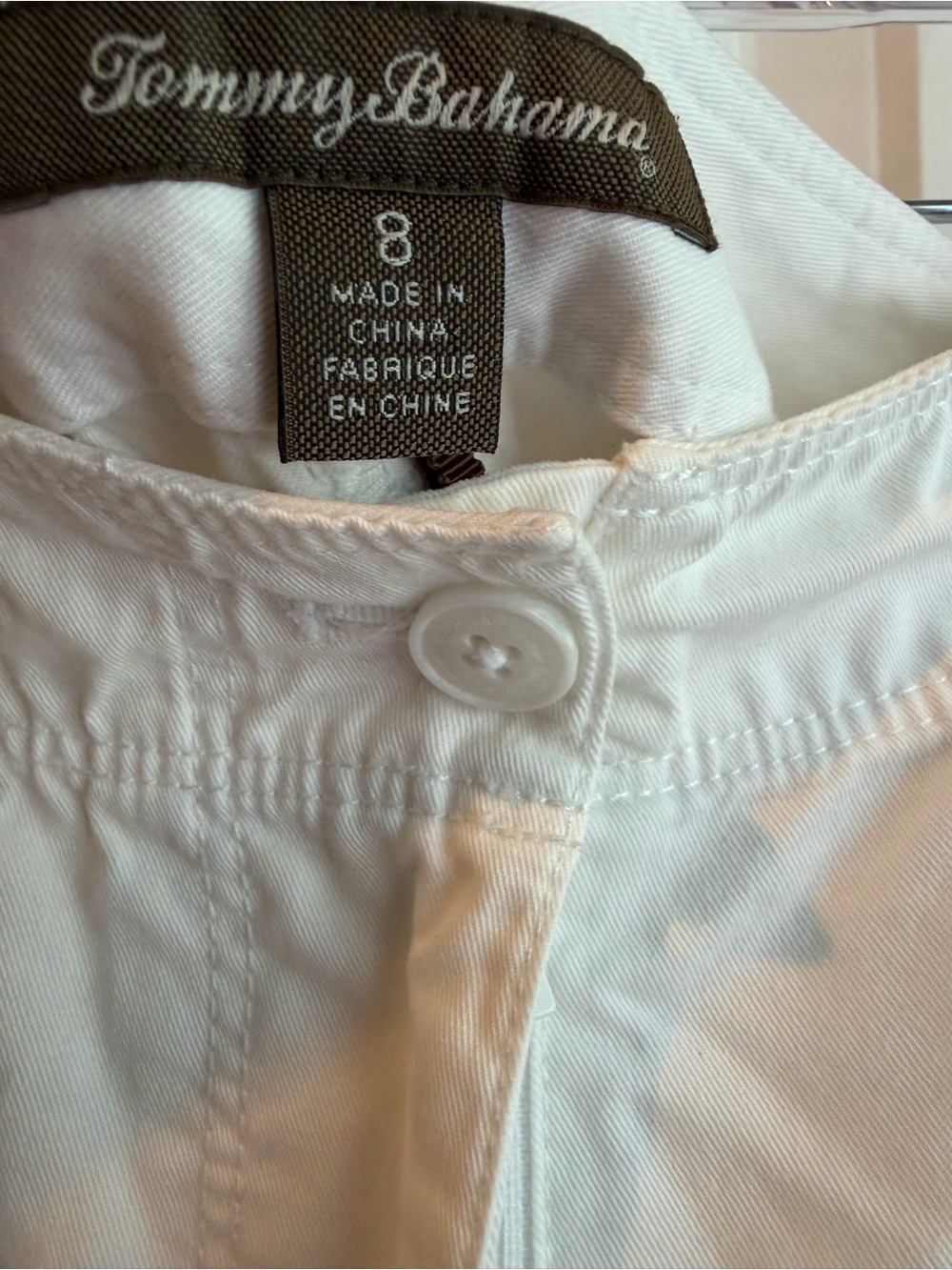 Tommy Bahama White Cotton pants